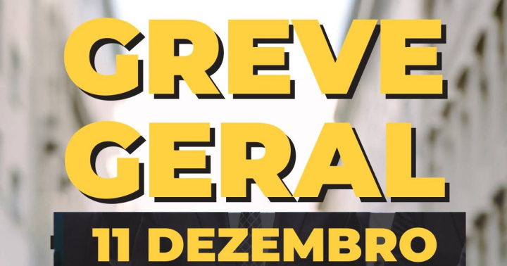ASSIFECO ADERE À GREVE GERAL DE 11 DE DEZEMBRO